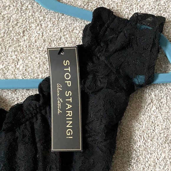 NWT! Lacy Fit and Flare Dress - Picture 4 of 11